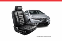 Imagem do produto PROMOÇÃO! - Capa de Couro Grafite Grancouro para Banco do Honda City .../2014 - Cod. 6723